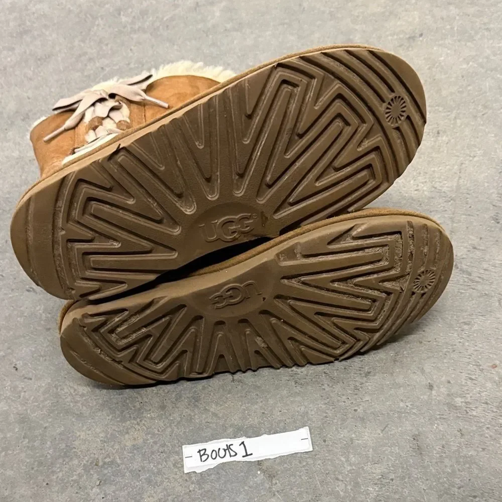 UGG Tan Shearling Winter Boots